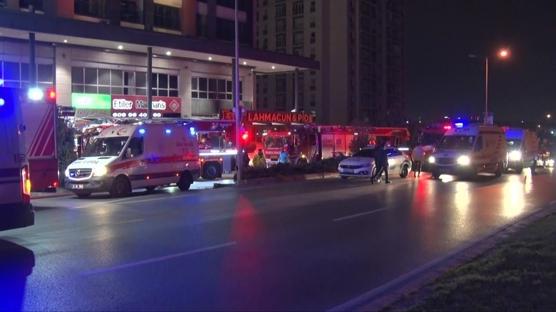 Sultangazi'de 27 katl otelde yangn panii