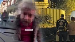 Ters yönden gelip bebekli aileye saldırmıştı