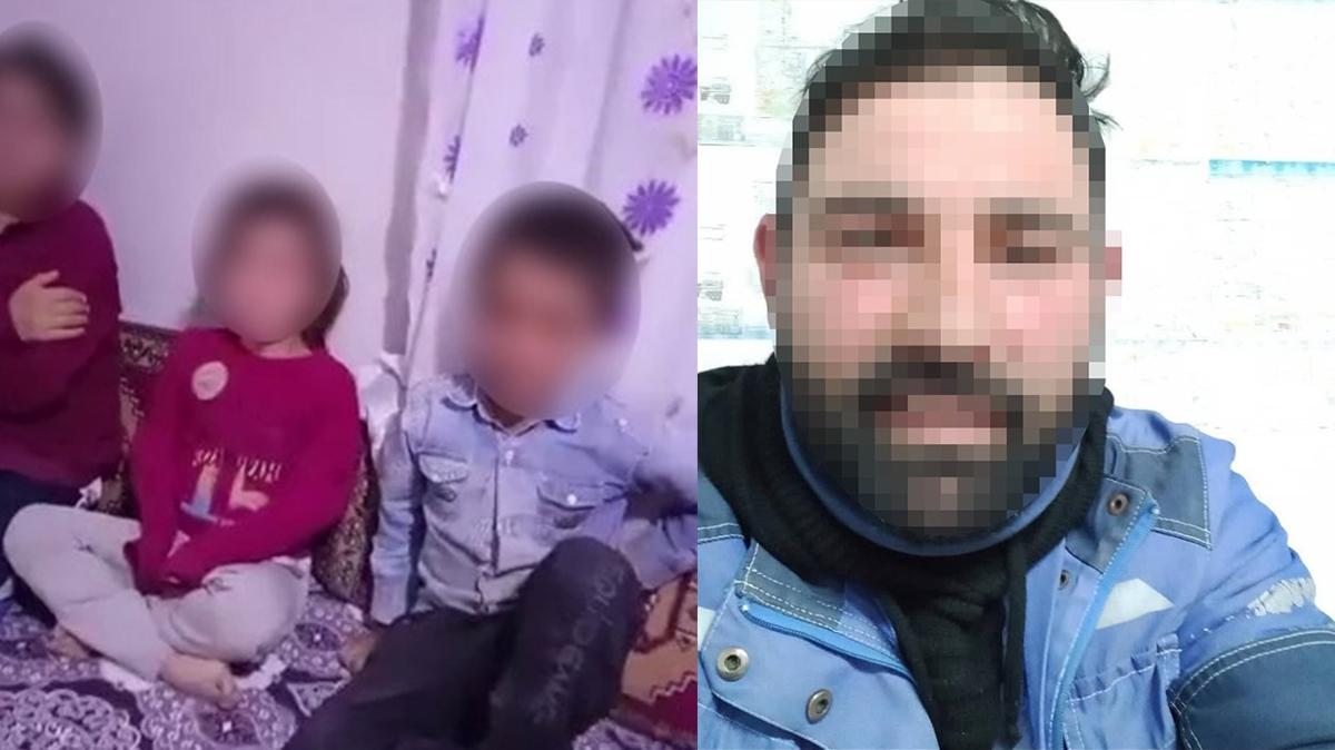 Vicdansz baba ocuklara deheti yaatt... Kemerle ikence yapp kayda ald