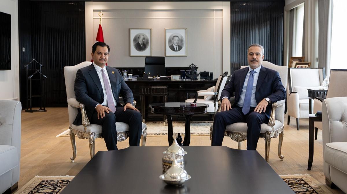 Bakan Fidan, Hafter ile grt