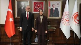 Bakan Gkta ile TCMB Bakan Karahan bir araya geldi