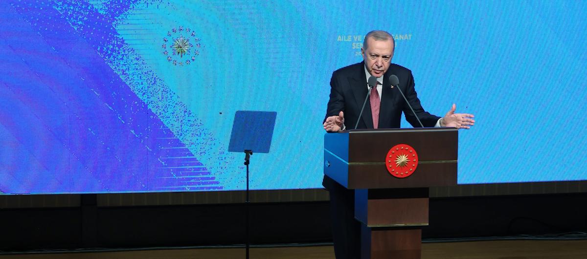 Bakan Erdoan'dan nfus art uyars: u anda felaketi yayoruz