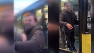 İETT şoföründen yolcuya darp