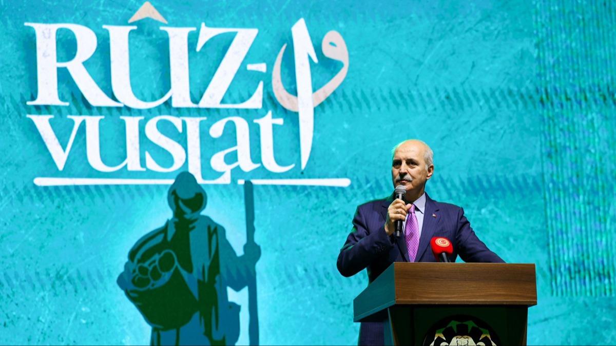 TBMM Bakan Kurtulmu'tan Terrsz Trkiye vurgusu: Birlik, beraberlik ve kardelik iinde yolumuza devam edeceiz