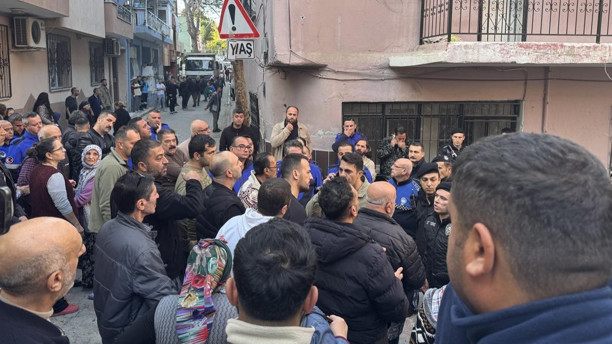 CHP'li belediye ile vatanda kar karya