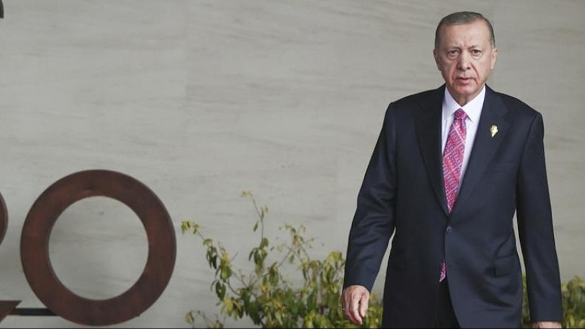 Cumhurbakan Erdoan G20 Zirvesi iin Gney Afrika'da