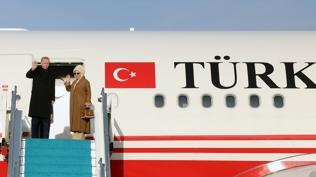 Cumhurbakan Erdoan Gney Afrika'ya gitti