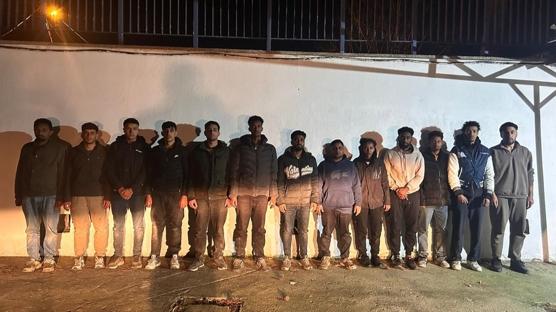 Dzensiz ge geit yok: 16 gmen yakaland