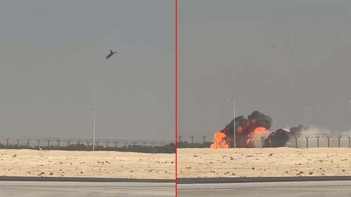 Hava gsterisi faciaya dnt: Dubai'de sava ua yere akld