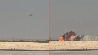 Hava gsterisi faciaya dnt: Dubai'de sava ua yere akld