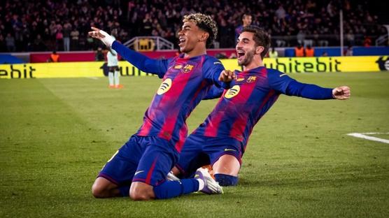 Camp Nou alnda Barcelona'dan 4 goll galibiyet