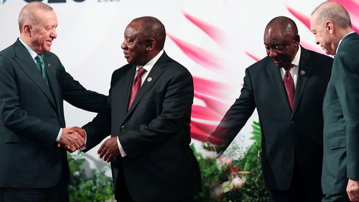 Dnyann gz G20'de! Cumhurbakan Erdoan byle karland