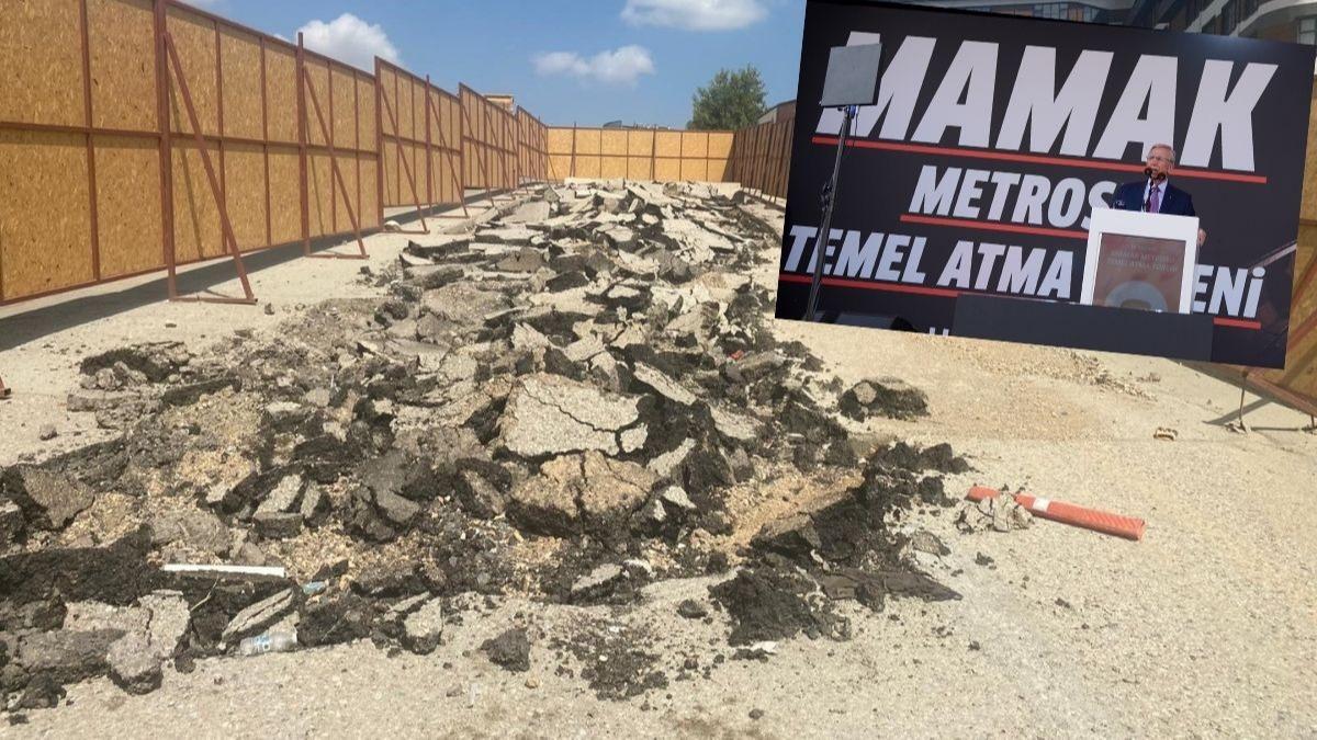 Mansur Yava'n 'yava' metrosu! Temel atlp brakld