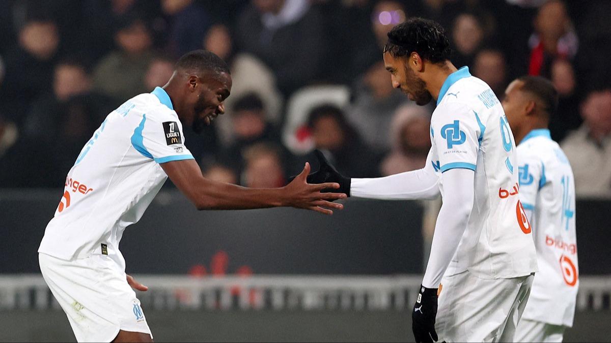 Marsilya, Nice'i 5 golle devirdi!