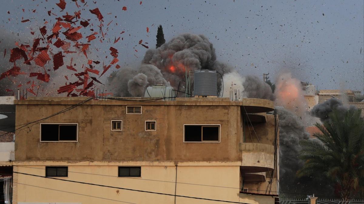 Soykrmc srail'den Lbnan'a hava saldrs: Blgeden dumanlar ykseldi