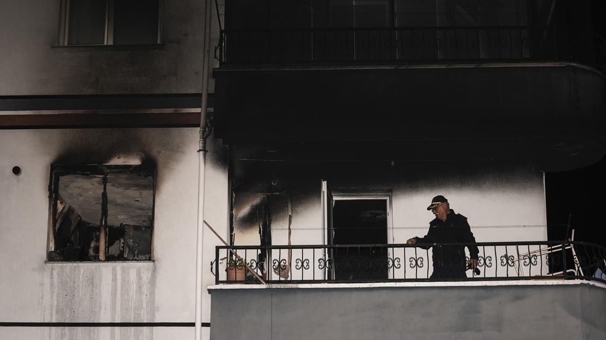 Bakentte apartman dairesinde patlama meydana geldi