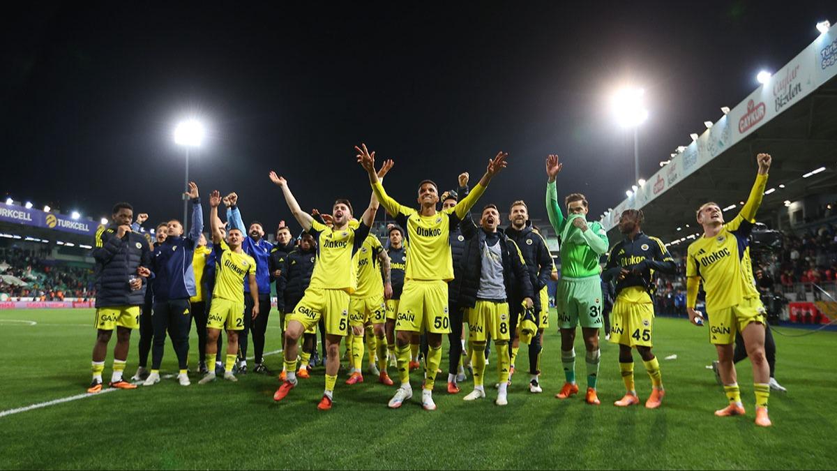 Fenerbahe, seriyi 5 maa kard