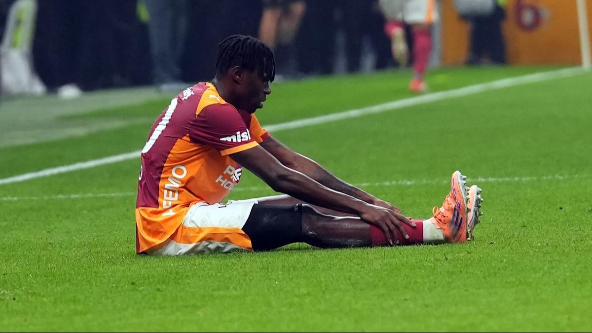 Galatasaray'dan sakatlk aklamas! Wilfried Singo'nun durumu belli oldu