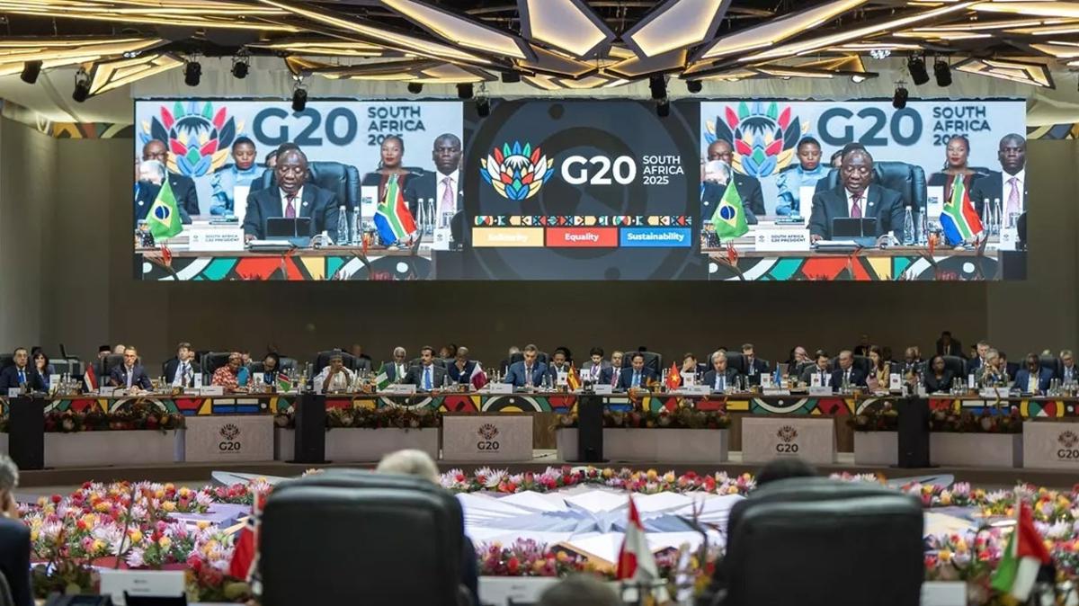 Gney Afrika'daki G20 Zirvesi'nde dnem bakanl devir teslim treni yaplmad