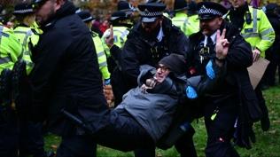 Londra'da Palestine Action grubuna destek eyleminde en az 90 kii gzaltna alnda