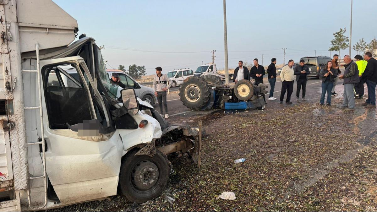 anlurfa'da tankerle kamyon arpt: l ve yarallar var