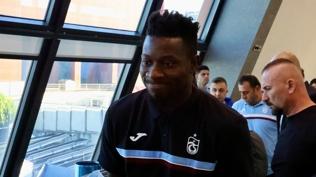 Trabzonspor kafilesinin stanbul yolculuu balad