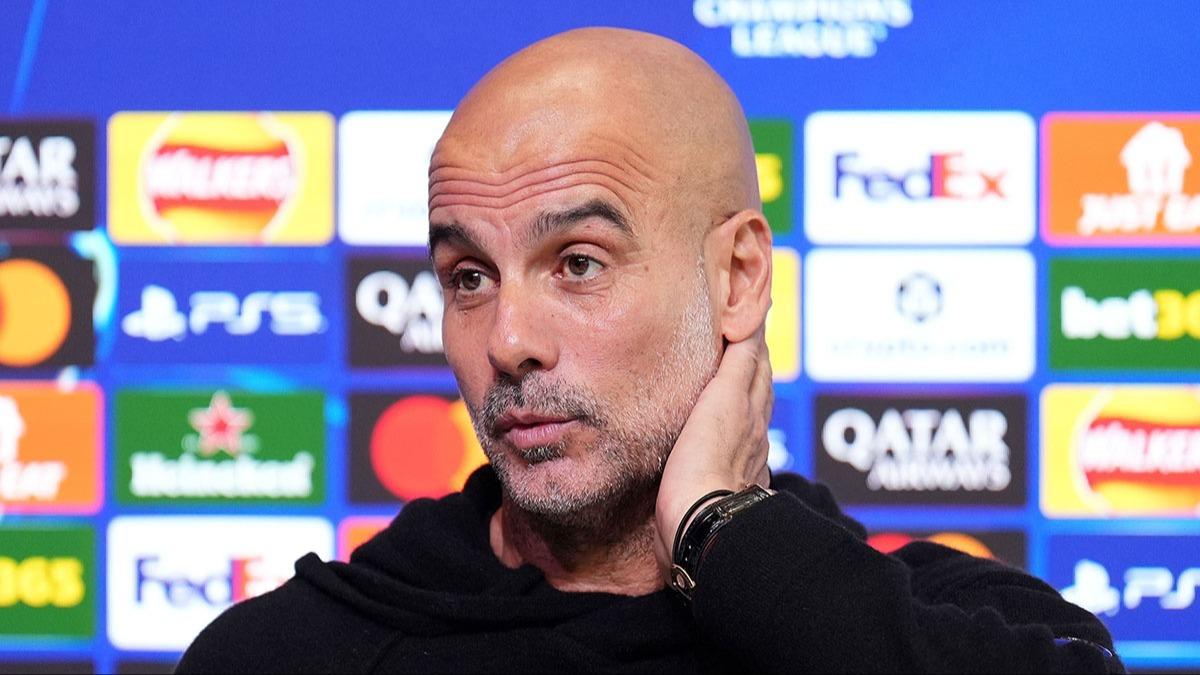 Guardiola, kameramandan zr diledi