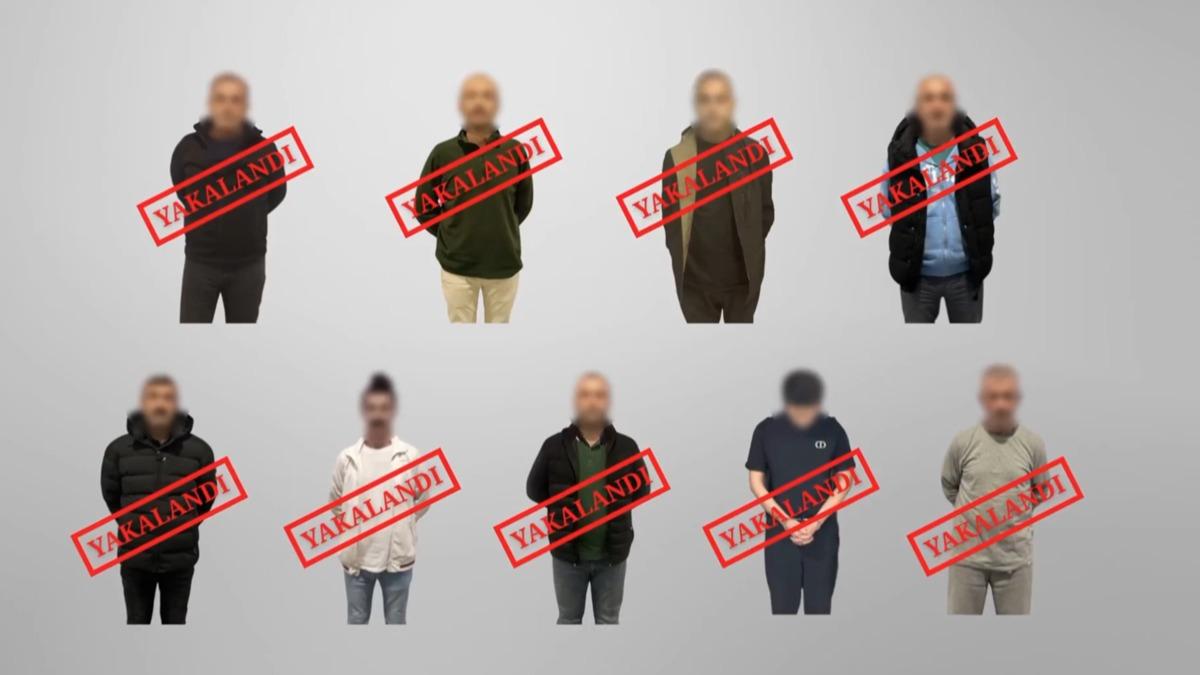 9 isim Türkiye'ye getirildi