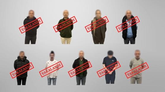 9 isim Trkiye'ye getirildi