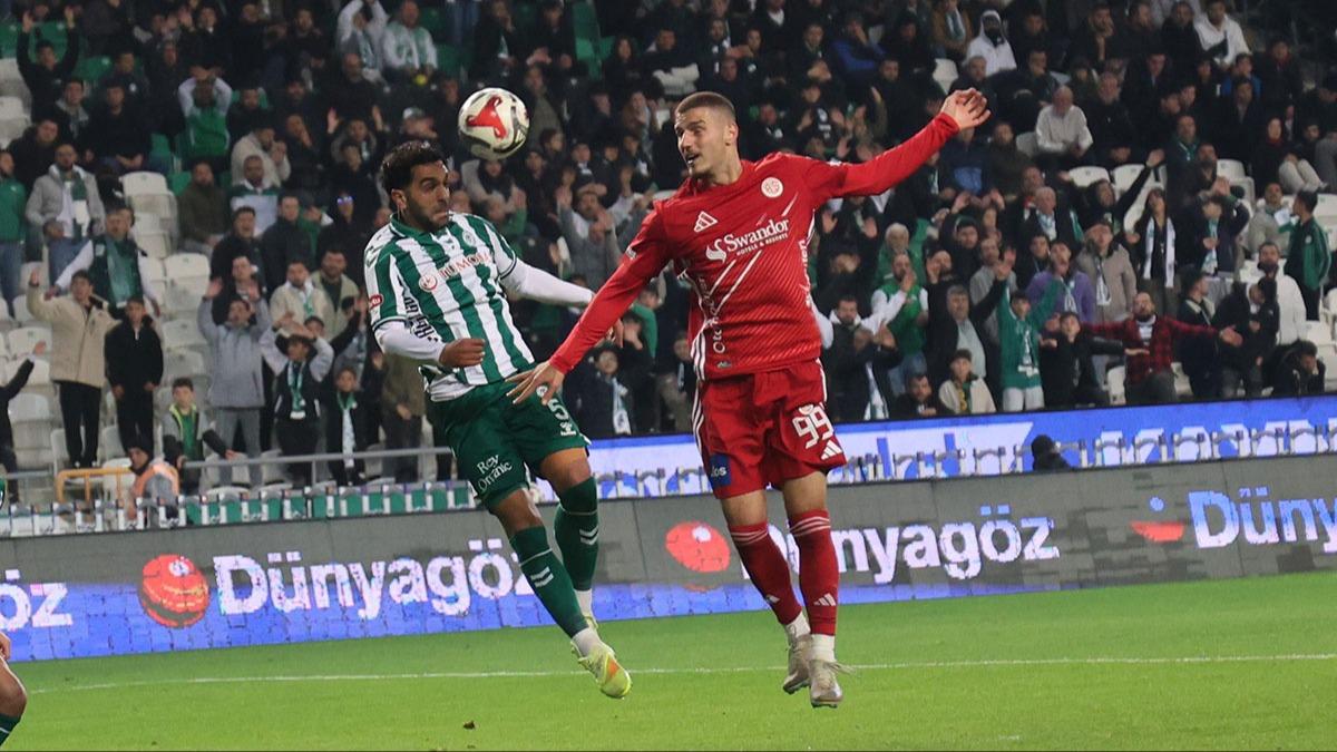 Konya'da gol sesi kmad