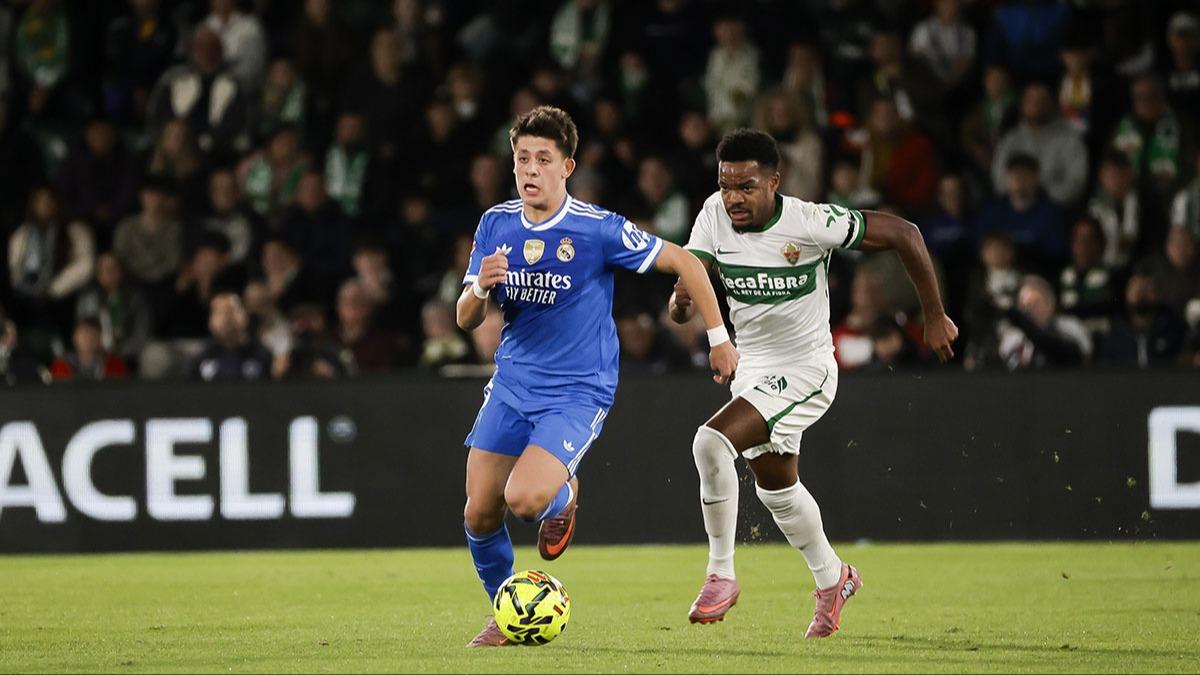 Real Madrid, Elche deplasmannda puan kayb yaad! 