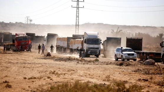 Soykrmc srail atekes dinlemiyor! Gazze'ye giden yardmlar engelliyor