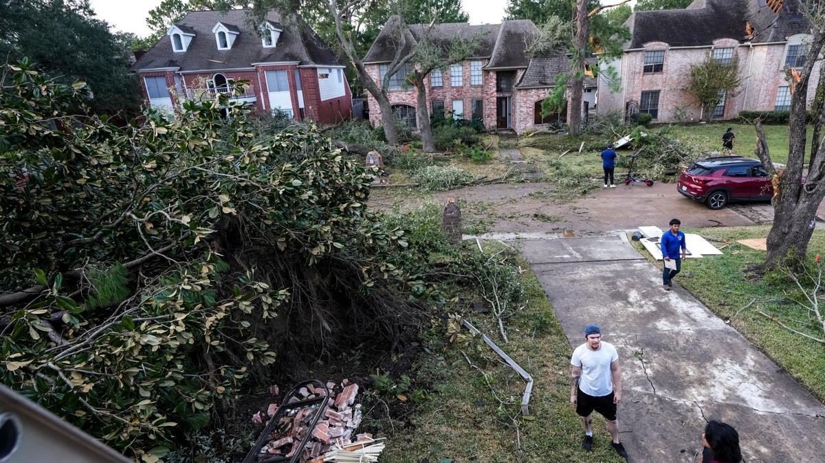 ABD'de kasrga binlerce kiiyi elektriksiz brakt