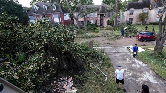ABD'de kasrga binlerce kiiyi elektriksiz brakt