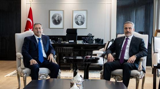 Bakan Fidan, Azerbaycan Cumhurbakannn zel Grevler Temsilcisi Halefov ile grt