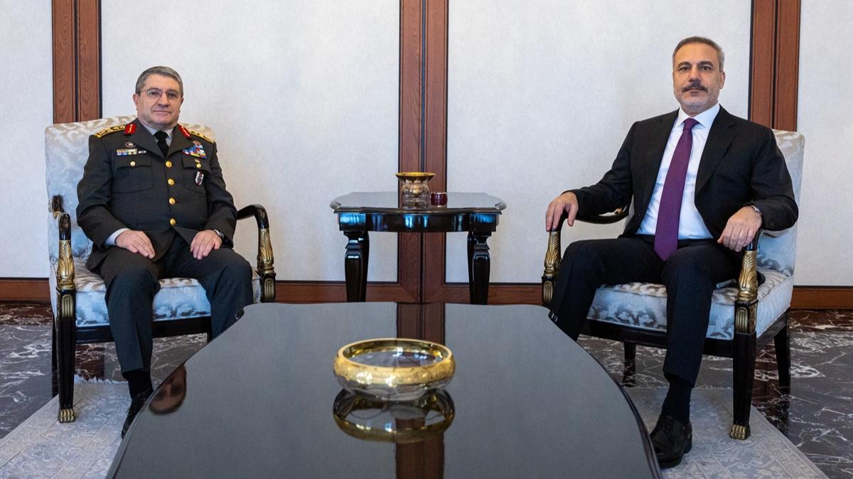 Bakan Fidan, Genelkurmay Bakan Bayraktarolu ile grt
