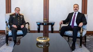 Bakan Fidan, Genelkurmay Başkanı Bayraktaroğlu ile görüştü