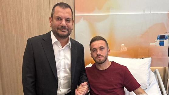 Erturul Doan'dan Edin Visca'ya gemi olsun ziyareti