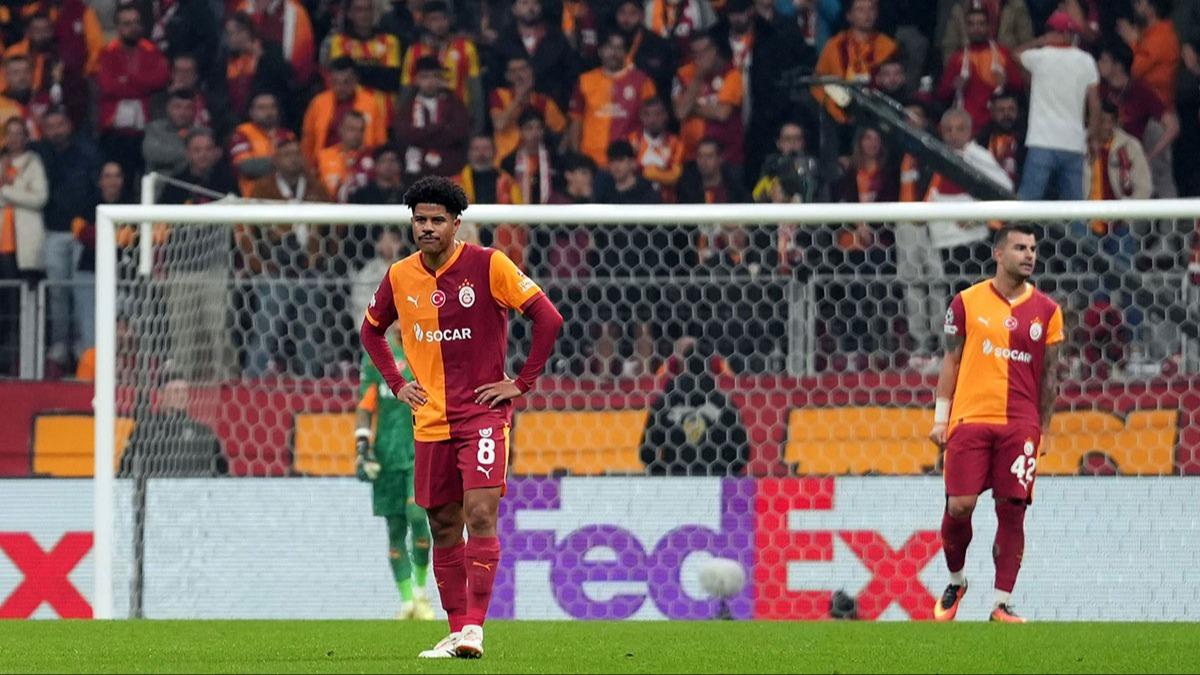 Galatasaray'n evindeki yenilmezlik serisi sona erdi