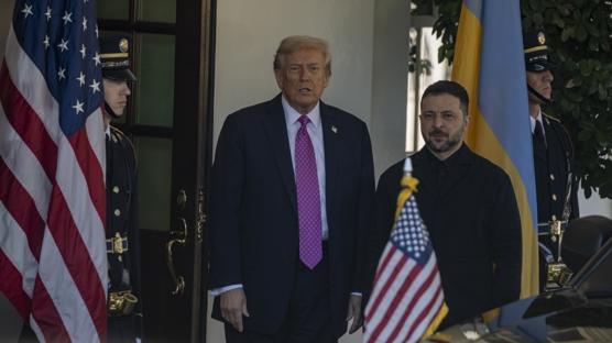 Gzler Zelenski-Trump zirvesine evrildi