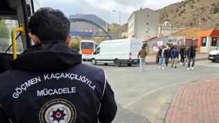 Hatay'da 16 göçmen yakalandı