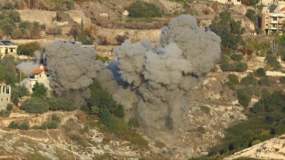 galci srail'den Gney Lbnan'a fosfor bombal saldr