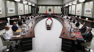 Milli Güvenlik Kurulu, Cumhurbaşkanı Erdoğan başkanlığında toplandı