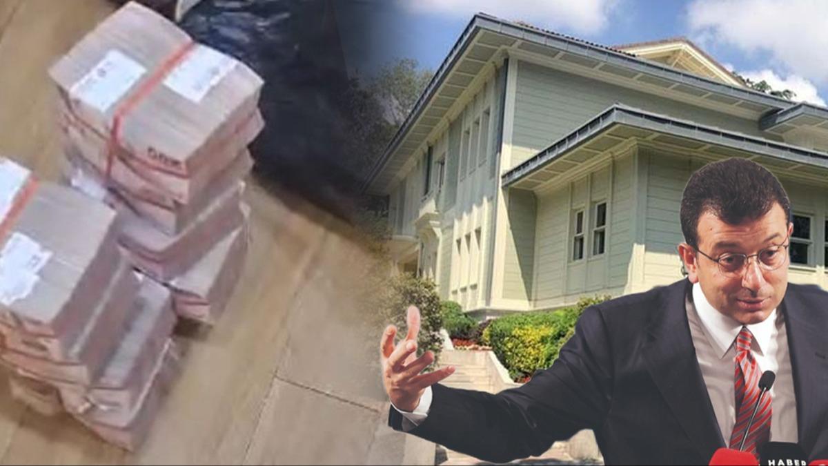 Rveti BB bakanlk konutunda topladlar! Vurgun paralarn yemek sepetleriyle getirdiler