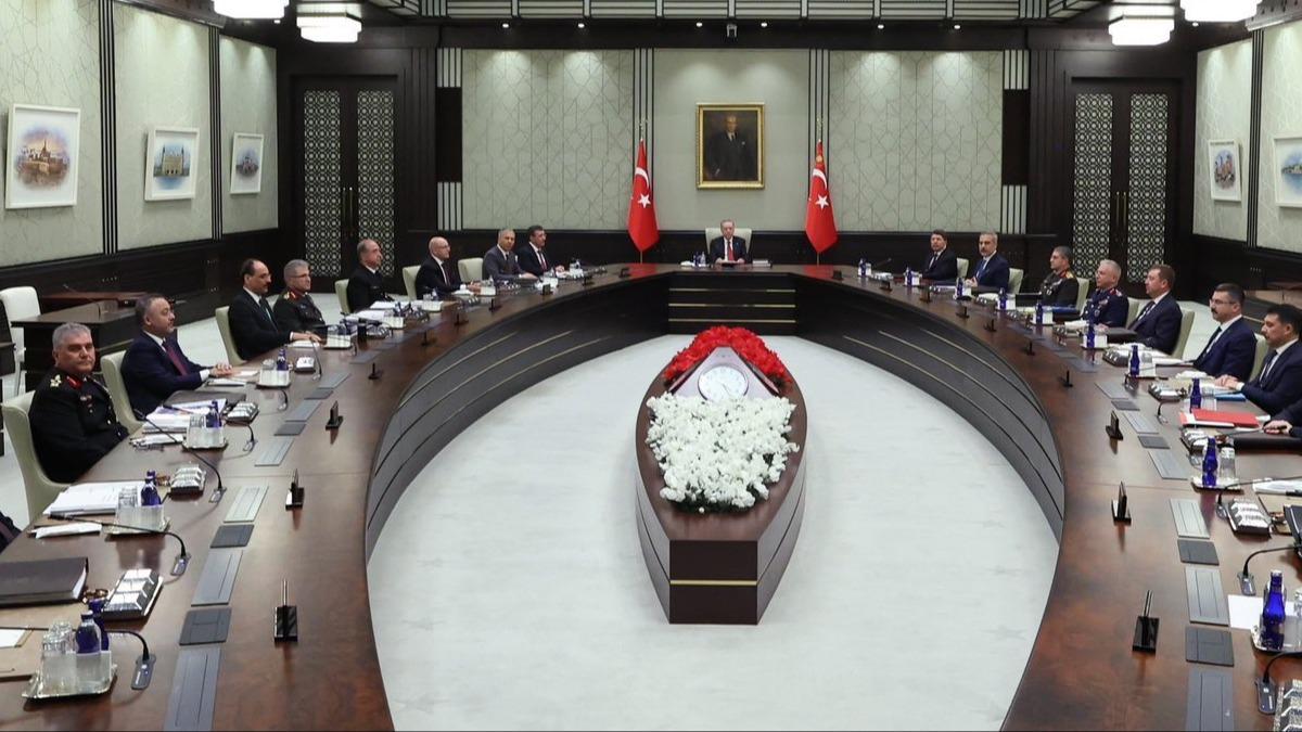 Terrsz Trkiye vurgusu! MGK bildirisi yaymland: Blgemizin geleceinde terre yer yok