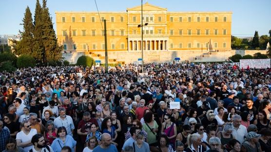 Yunanistan'da kriz: Demir yolu alanlar i brakt