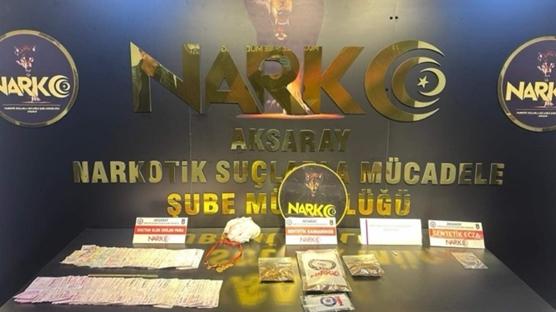 Aksaray'da uyuşturucu operasyonu: Zehir tacirleri tutuklandı