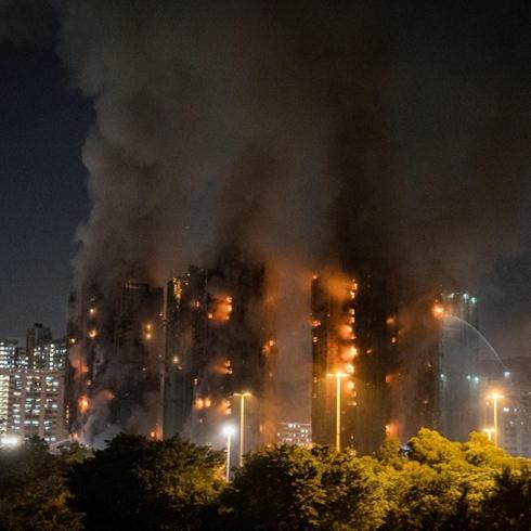 Hong Kong'daki felakette ağır bilanço