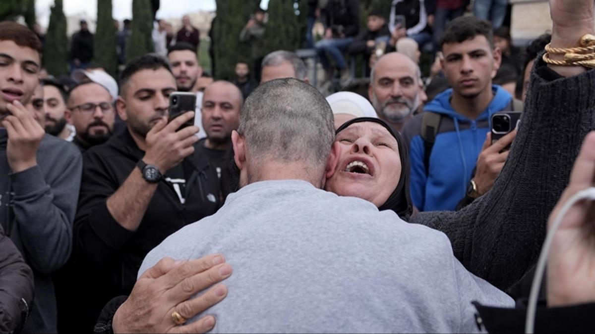 srail, 5 Filistinli esiri serbest brakt