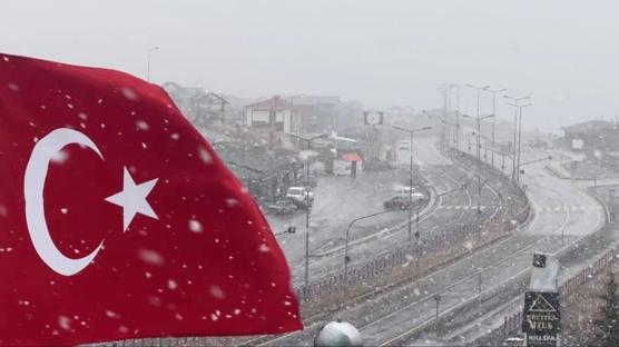 Tarih verildi: Tm Trkiye'de saanak ve kar var